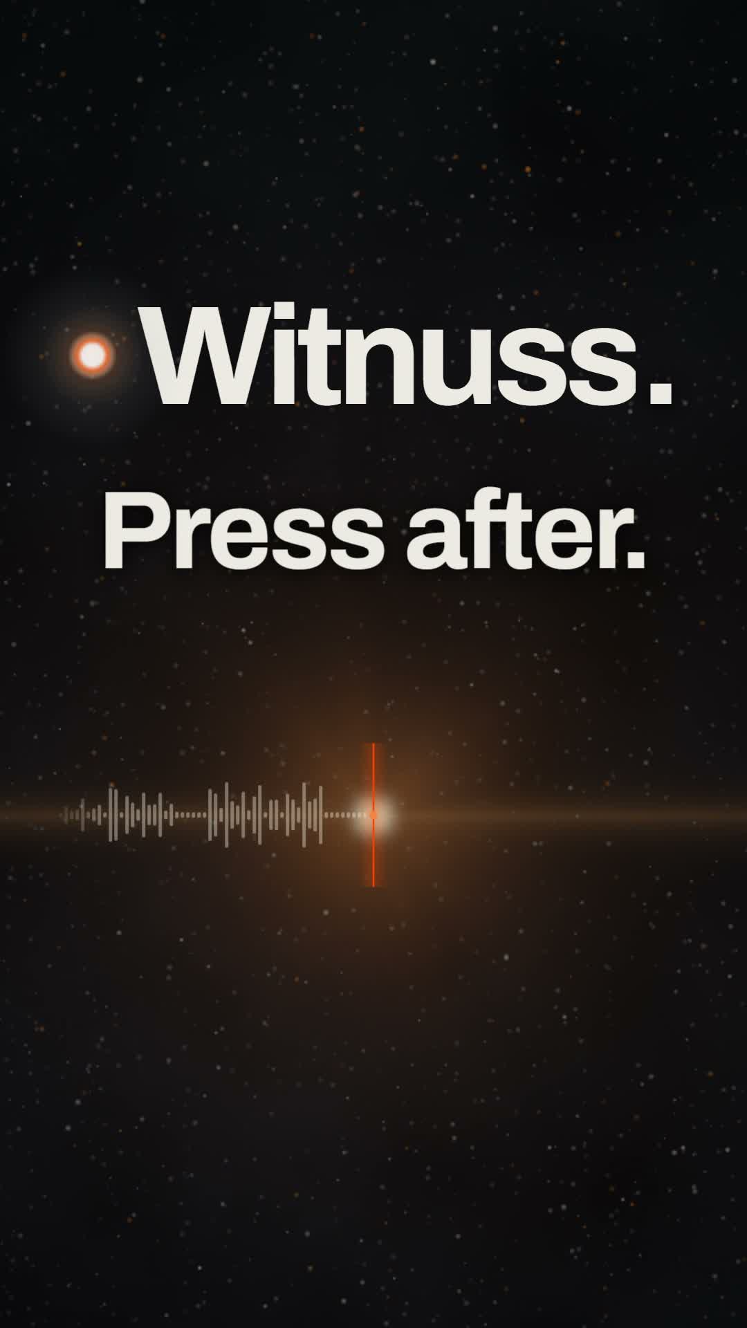 A still from the Witnuss film